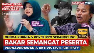 🔴 Bunda Kurnia & Roy Suryo Satu Panggung❗Bakar Semangat Forum Purnawirawan & Aktivis Civil Sociesty❗