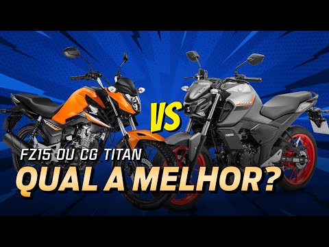 FZ15 ou CG TITAN 2025 🔴 Qual a melhor escolha? [PREÇOS + INOVAÇÕES + CURIOSIDADES] #nandoangelo