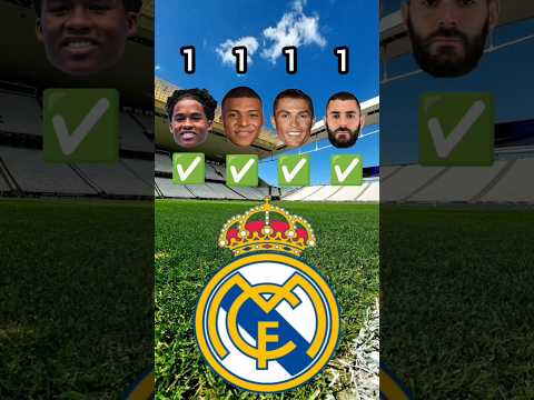 Endrick vs Mbappe vs Ronaldo vs Benzema #football #shorts