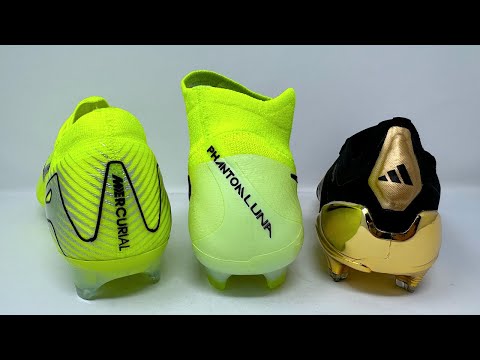 The football boots of the TOP 3 FOOTBALLERS IN THE WORLD in 2024