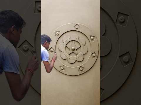 Amazing Round Design Ideas 😯👍. #youtubeshorts #vairalshort #plasterdesign .