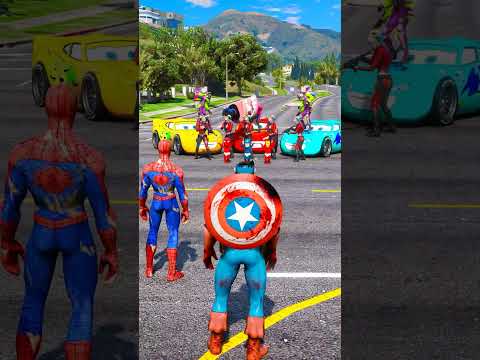 Iron Man, Captain and Spider-Man Baby is Kidnaped, But Zombie Avengers Assemble Ending 😎 #shorts