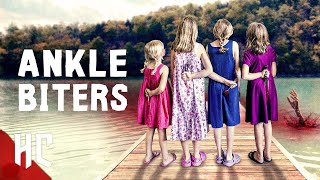 Ankle Biters | Horror Comedy in English | Killer Kids vs Hockey Dad