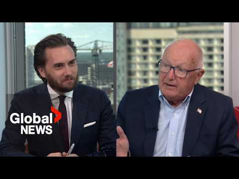 YouTube video thumbnail: US Ambassador Says Canada Jeopardizing Future of US-Mexico-Canada Trade Agreement