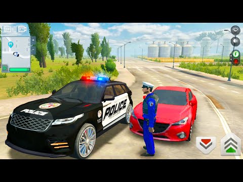 Range Rover Police Car Drive On Highway - Cop Simulator 2025 - Android Gameplay