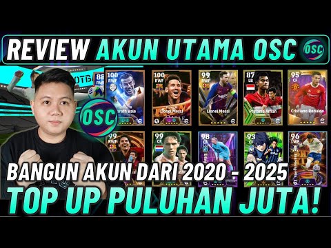 REVIEW AKUN UTAMA OSC ! TOP UP PULUHAN JUTA DARI TAHUN 2020 SAMPE 2025 BANYAK EPIC DAN PEMAIN LANGKA