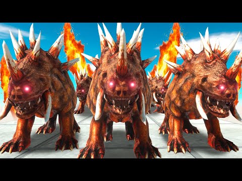 CARRERAS DE MONSTRUOS 99% IMPOSIBLES | ANIMAL REVOLT BATTLE SIMULATOR