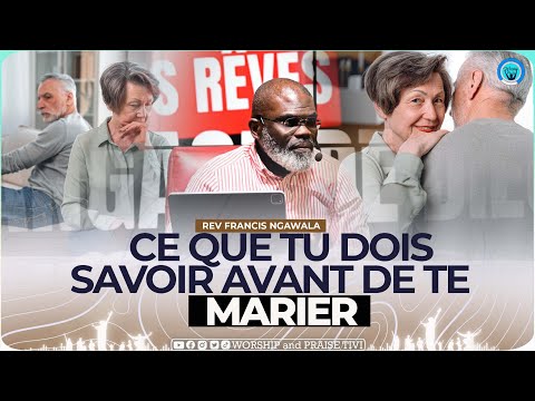 Prophete francis ngawala  Ne vous mariez jamais avec quelqu'un qui n'a pas envie de se marier