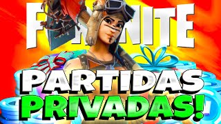 🔴 PARTIDAS PRIVADAS FORTNITE EN VIVO! PARTIDAS PERSONALIZADAS CON SUBS EN DIRECTO! 🤑 *NA CENTRAL*