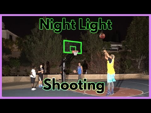 NIGHT LIGHT SHOOTING CHALLENGE!! #2HYPE BEST SHOOTER