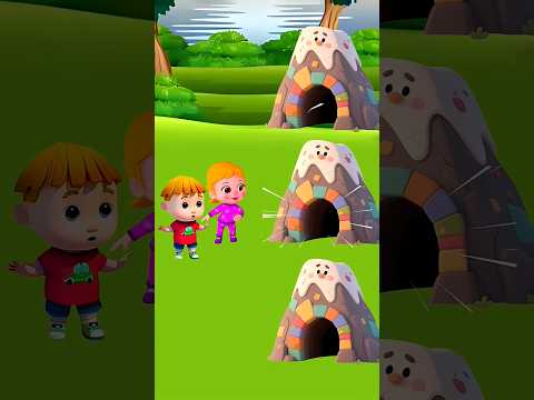 এই গুহা থেকে শিয়াল এর আওয়াজ আসছে । Bangla cartoon Mojar golpo #short