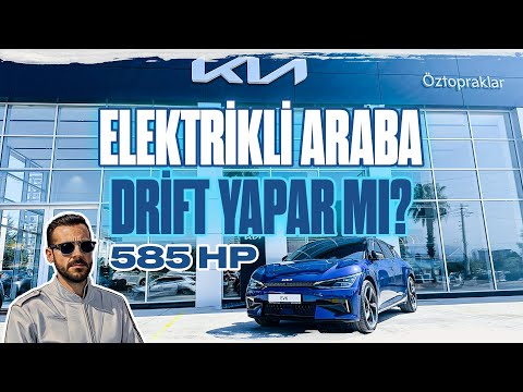 ELEKTRİKLİ ARABA DRİFT YAPAR MI? KİA EV6 İLE DRİFT DENEDİM