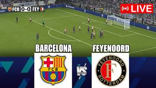 Barcelona vs Feyenoord | UEFA Champions League 2026 | MATCH TODAY | eFootball PES 21