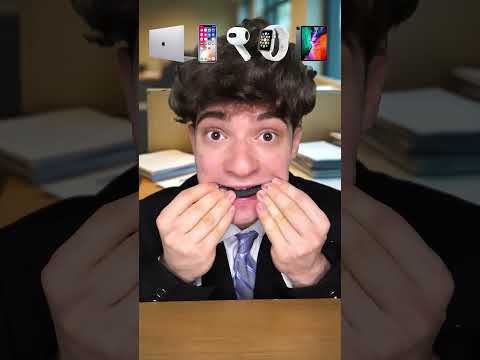 Me despidieron... ¡Así que me lo comí todo! 🤤 (Productos Apple ASMR)