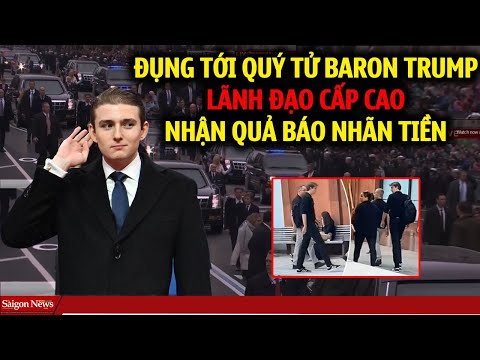 Đụng tới Quý tử Baron Trump, lãnh đạo cấp cao nhận QUẢ BÁO NHÃN TIỀN bị sa thải mất toi cả sự nghiệp