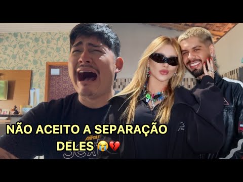 NÃO CONSIGO DORMIR COM A SEPARAÇÃO DE VIRGINIA E ZÉ FELIPE