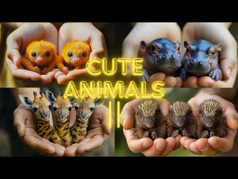 Animals SOO Cute ! Cute baby animals video