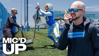 New DC Chris O’Leary Mic’d Up at Energetic OTAs | LA Chargers