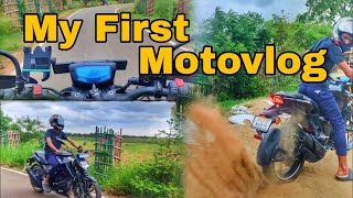 My First Motovlog🤩|| First Motovlog||#motovlog//#myfirstvlog