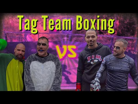 HALLOWEEN Tag team Fighting with Costumes