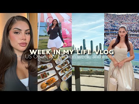 Weekly Vlog♡ I am Struggling, New York Fashion Week, US Open, Whole Foods Haul, & more