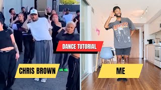 Chris Brown - It Depends Dance Tutorial ( Mirrored )