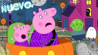 Los Cuentos de Peppa la Cerdita 👻 Paseo Espeluznante  🚂 NUEVOS Episodios de Peppa Pig
