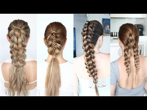 😍  EASY DIY Elegant Updos that everyone can create 😍 Hairstyle Transformations