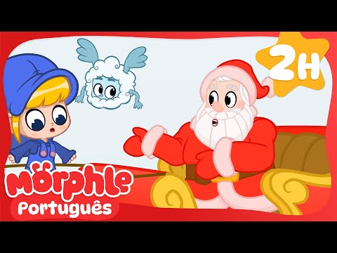 Meu Boneco de Neve Mágico ⛄❄️✨ | Maratona do Morphle! | Desenhos Animados Infantis em Português