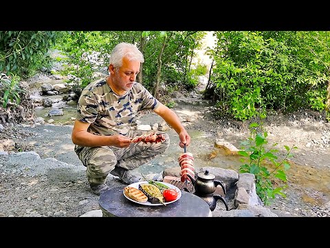 Patlıcan Yatağında KUZU LOKUM | Köyde KÜÇÜK EV İç Lambiri Kaplama
