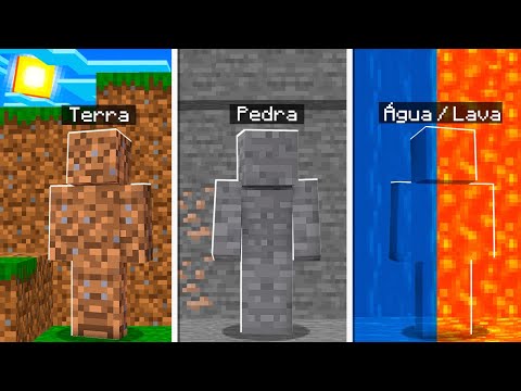 procurei meus inscritos disfarçados de blocos no Minecraft...