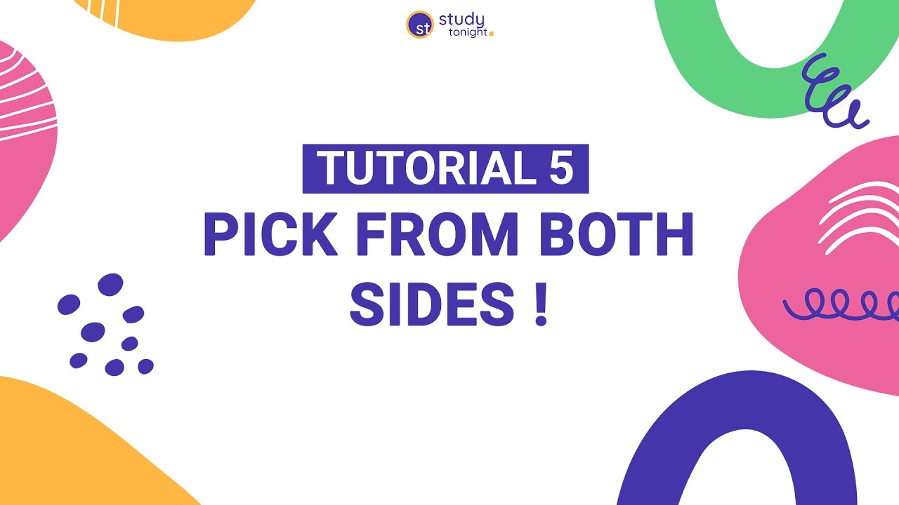 Pick From Both Sides |  Algorithm Simplified | Tutorial 5