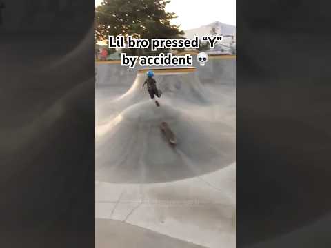Little Boy Flies Off Skateboard While Trying to Jump #skateboarding #skate