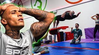 Worlds Highest Somersault?!?