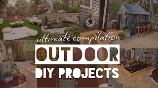 ULTIMATE OUTDOOR DIY PROJECT COMPILATION 🌳🛠
