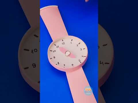 ⏰ Make A Fun Cup Watch 📃 DIY Together Today! ✨
