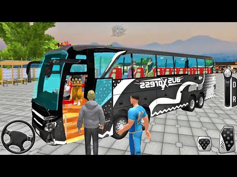 Real Coach Bus Driving 3D - Offroad Cargo Bus Driver Simulator 2025 - Android Gameplay