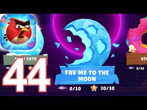 Angry Birds Reloaded Space MIRROR WORLDS (FRY ME TO THE MOON) ⭐⭐⭐ 1  to 30 Walkthrough Part 43 (iOS)