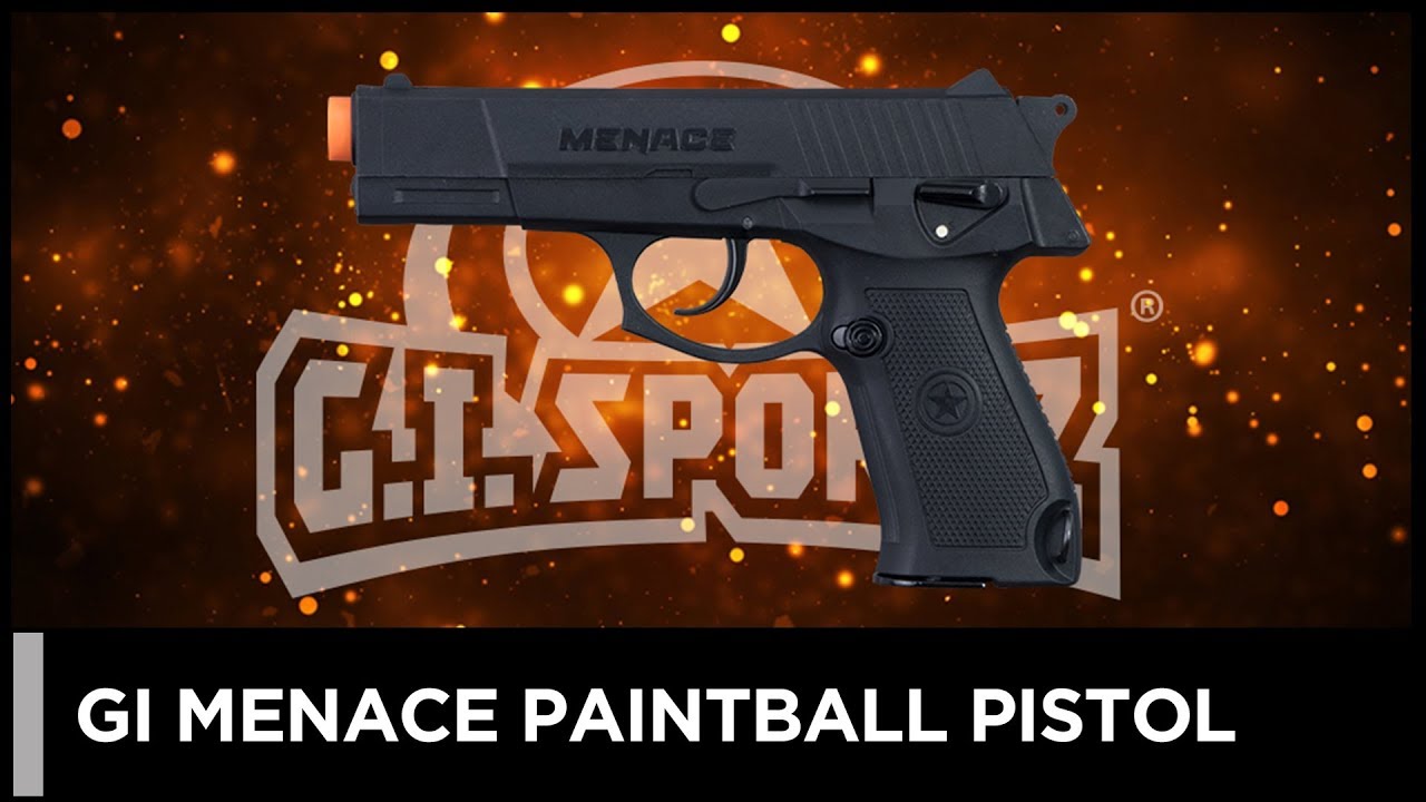 First Look: GI Sportz .50 Cal Menace Paintball Pistol