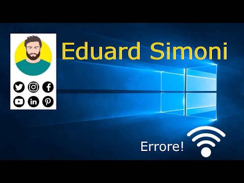 Il computer non si connette al wifi