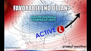 Colder for End of January with Storm Chances?