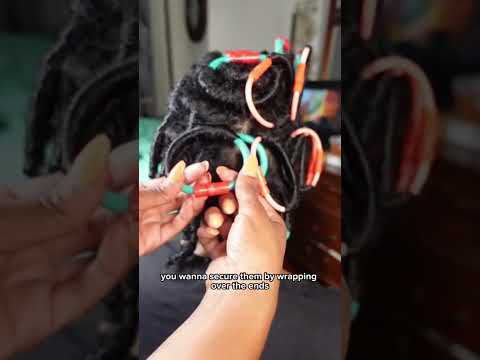 Loop Rods | Questions Answered 💡#shorts #looprods #heatlesshairstyles #naturalhairstyles #curly