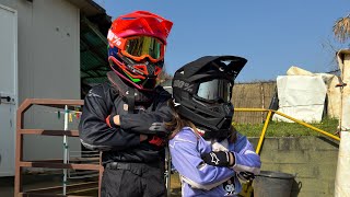 PRIMA LEZIONE DI MOTOCROSS !una grande avventura su due ruote ! #motocross #kids #youtube