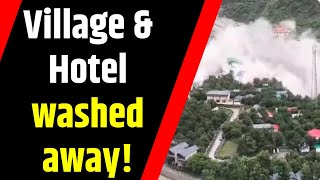 Uttarakhand Cloudburst: Village Washed Away, Dozens Feared Missing | Shocking Visuals |