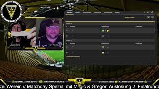 FIFA Matchday Spezial mit Magic & Gregor - News & Auslosung 2. Finalrunde 12. Dr. Forstbach-Cup
