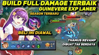 BUILD TERBAIK GUINEVERE MELAWAN HERO REGEN!! THAMUS REVAMP DIBUAT TAK BERDAYA DI LOMPATIN | MLBB