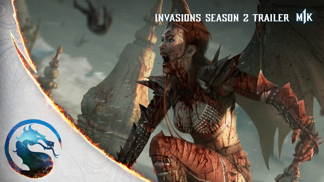 Mortal Kombat 1: Invasions - Season of the Blood Moon trailer thumbnail