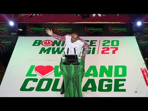 YouTube video thumbnail: Prominent Kenyan Human Rights Activist, Boniface Mwangi, to Run for Presidency in 2027