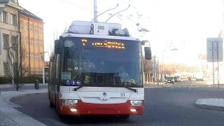 [DPMHK]Trolejbus 7: Jízda "Hlavní Nádraží - Magistrát města"