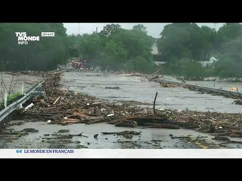 Texas : un camp d'été submergé